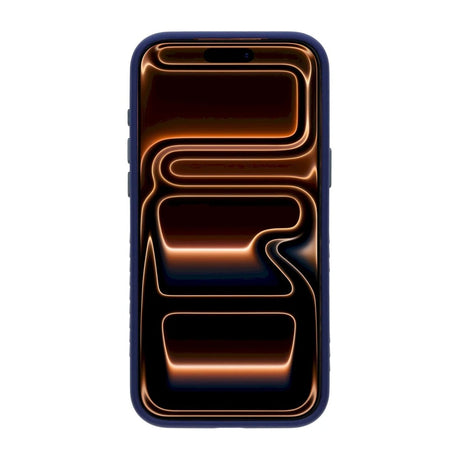 iPhone 17 Pro Max/iPhone 18 Pro Max Deksel med MagSafe-stativ og strass Blå