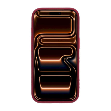 iPhone 17 Pro Max/iPhone 18 Pro Max Deksel med MagSafe-stativ og strass Rød