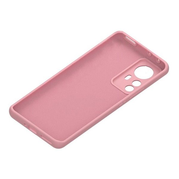 Xiaomi 12 Pro Deksel Silikon Rosa