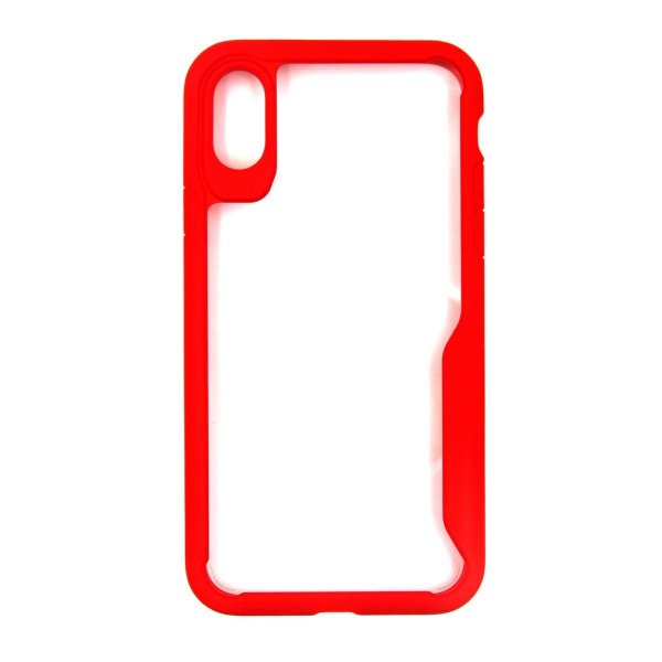 iPhone X/iPhone Xs Deksel Støtsikker Rød