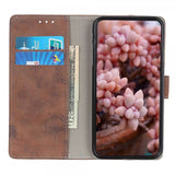 Motorola Edge 20 Lite Etui Vintage Brun