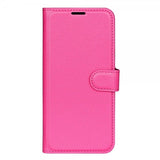 Motorola Edge 30 Etui Litchi Magenta