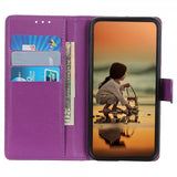 Motorola Edge 30 Neo Etui Litchi Lilla