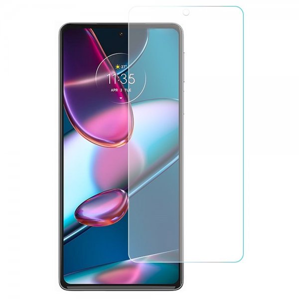 Motorola Edge 30 Skjermbeskytter Herdet Glass Case Friendly