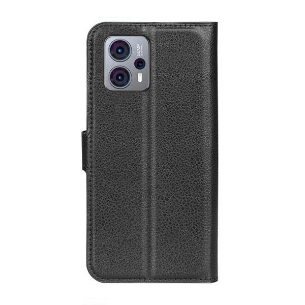 Motorola Moto G23 Etui med Stativ Svart