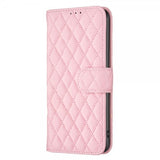 Motorola Moto G62 5G Etui Rombemønster Rosa