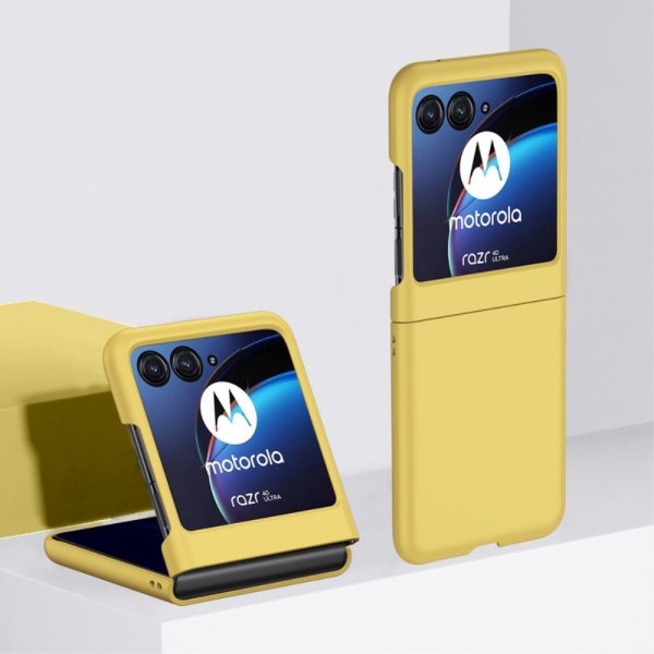 Motorola Razr 40 Ultra Deksel Ultra Thin Gul