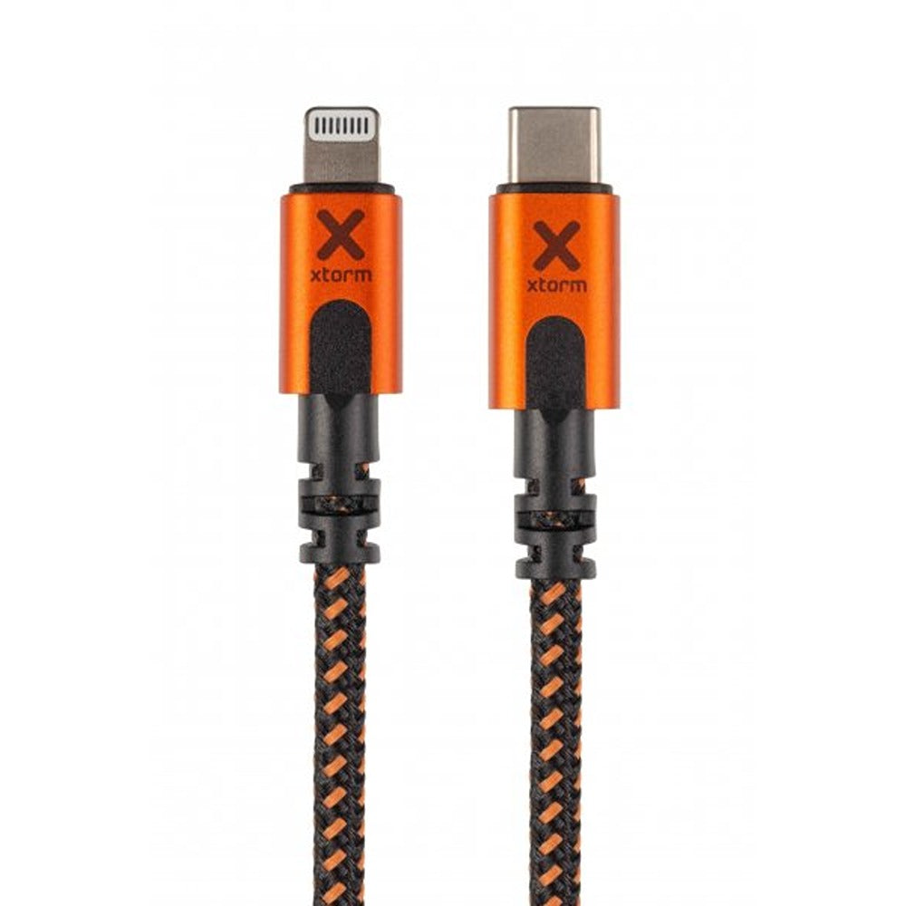 Xtorm Xtreme USB-C to Lightning Cable 1.5m Svart Oransje