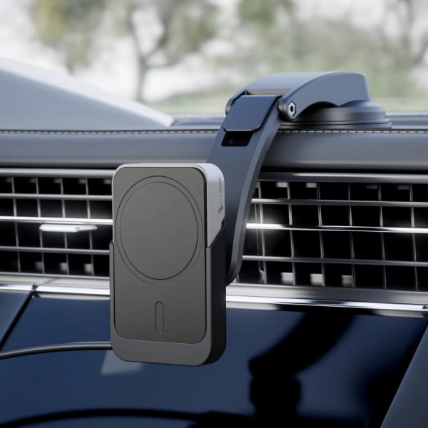 ALOGIC Matrix Magnetisk Billader med Luftventil & Dash Mount MagSafe