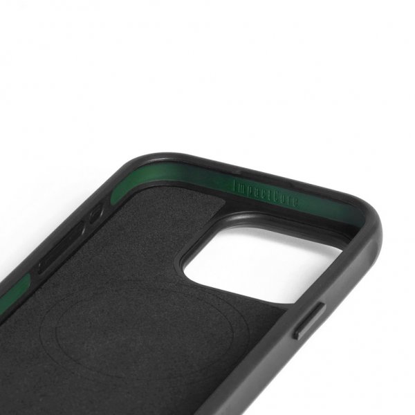 Mujjo iPhone 15 Pro Deksel Shield Case Svart