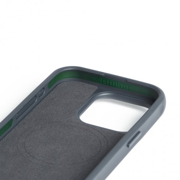 Mujjo iPhone 15 Pro Deksel Shield Case Steel Blue