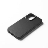 Mujjo iPhone 16 Deksel Full Leather Case Svart