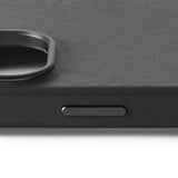 Mujjo iPhone 16 Deksel Full Leather Case Svart