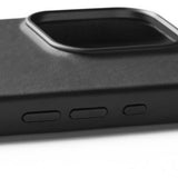 Mujjo iPhone 16 Pro Deksel Full Leather Case Svart