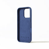 Mujjo iPhone 16 Pro Deksel Full Leather Case Monaco Blue