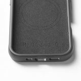 Mujjo iPhone 16 Pro Deksel Shield Case Steel Blue