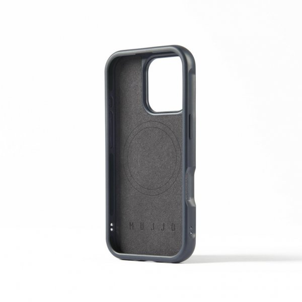 Mujjo iPhone 16 Pro Deksel Shield Case Svart