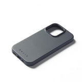 Mujjo iPhone 16 Pro Deksel Maiz Case Steel Blue
