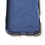 Mujjo iPhone 16 Pro Max Deksel Full Leather Case Monaco Blue