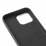 Mujjo iPhone 16 Pro Max Deksel Full Leather Wallet Case Svart