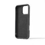 Mujjo iPhone 16 Pro Max Deksel Shield Case Svart