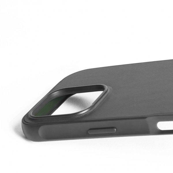 Mujjo iPhone 16 Pro Max Deksel Shield Case Svart
