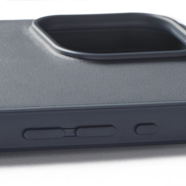 Mujjo iPhone 16 Pro Max Deksel Shield Case Steel Blue