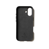 Mujjo iPhone 17 Deksel Full Leather Case MagSafe Svart