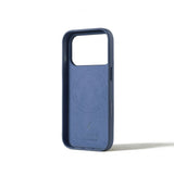 Mujjo iPhone 17 Pro Deksel Full Leather Case MagSafe Monaco Blue