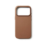 Mujjo iPhone 17 Pro Deksel Full Leather Case MagSafe Tan