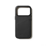 Mujjo iPhone 17 Pro Deksel Full Leather Wallet Case MagSafe Svart