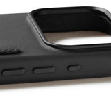 Mujjo iPhone 17 Pro Deksel Full Leather Wallet Case MagSafe Svart
