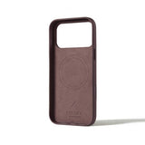 Mujjo iPhone 17 Pro Max Deksel Full Leather Case MagSafe Bronze Red
