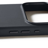 Mujjo iPhone 17 Pro Max Deksel Full Leather Case MagSafe Basalt