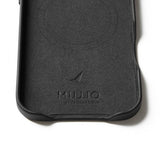 Mujjo iPhone Air Deksel Full Leather Case MagSafe Svart