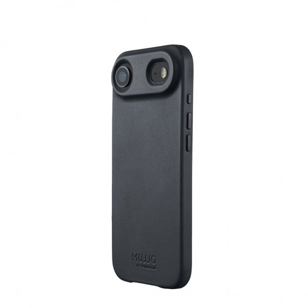 Mujjo iPhone Air Deksel Full Leather Case MagSafe Basalt