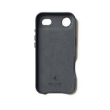 Mujjo iPhone Air Deksel Full Leather Case MagSafe Basalt