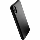 Mujjo iPhone X/Xs Deksel Full Leather Case Grå