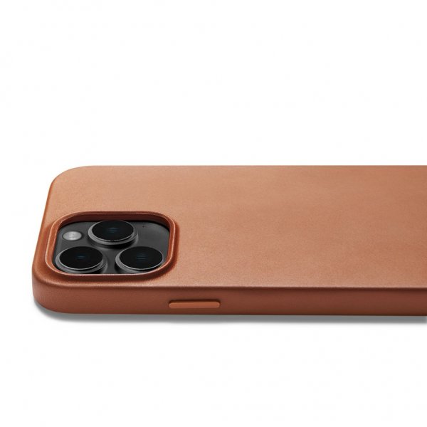 Mujjo iPhone 14 Pro Max Deksel Full Leather Case MagSafe Svart