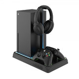 Fixed Multifunctional Docking Station Xbox Series X/Series S Svart