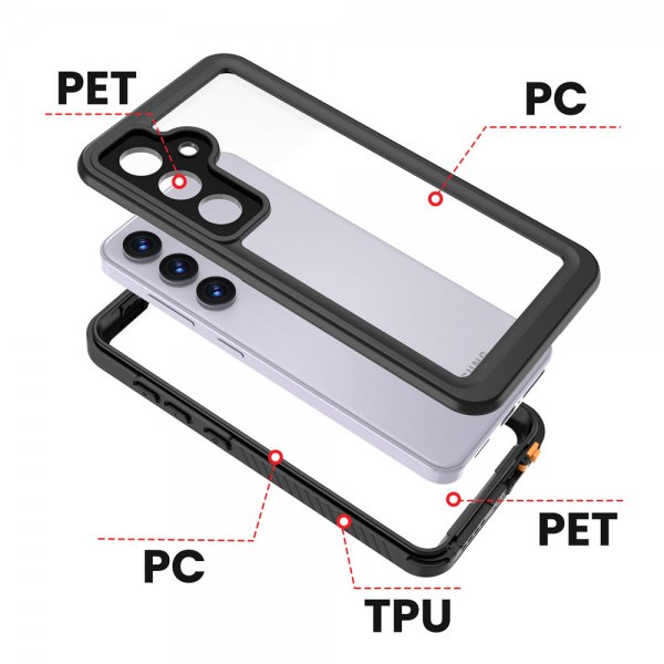 Armor-X Samsung Galaxy S24 Deksel MX Waterproof Case