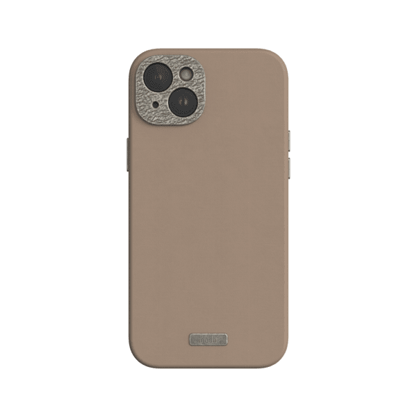 Moshi iPhone 15 Plus Deksel Napa MagSafe Woodsmoke Brown