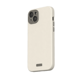 Moshi iPhone 15 Plus Deksel Napa MagSafe Eggnog White