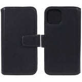 Nordic Covers iPhone 12/iPhone 12 Pro Etui Essential Leather Raven Black