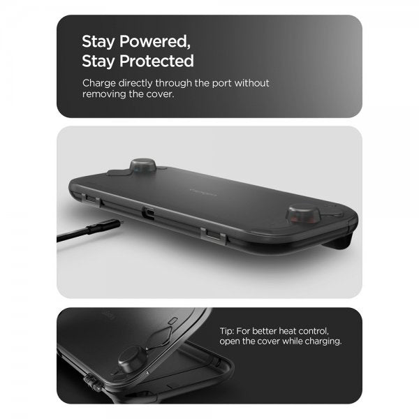 Spigen Nintendo Switch 2 Etui Thin Fit 360 Svart
