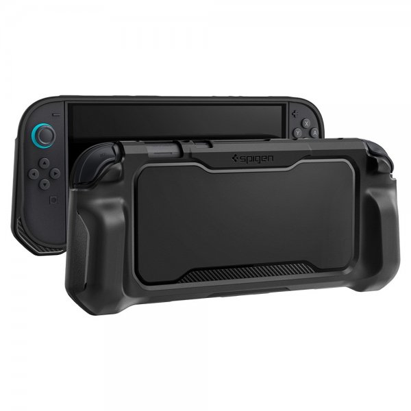 Spigen Nintendo Switch 2 Deksel Rugged Armor Matte Black