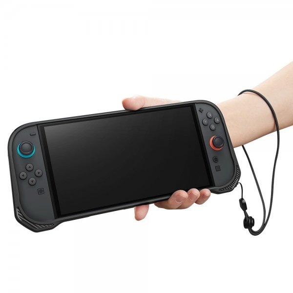 Spigen Nintendo Switch 2 Deksel Rugged Armor Matte Black