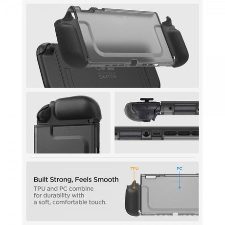 Spigen Nintendo Switch 2 Deksel Ultra Hybrid Frost Black