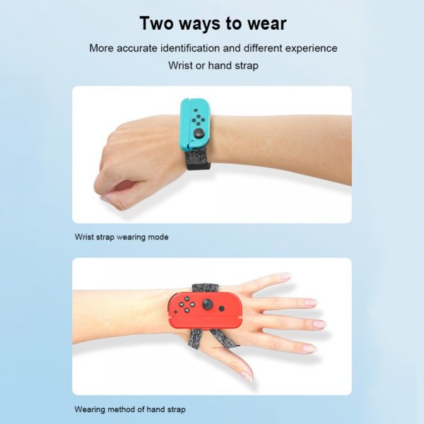 Aolion Nintendo Switch Joy-Con Roterende Armbåndsholder 2-pack