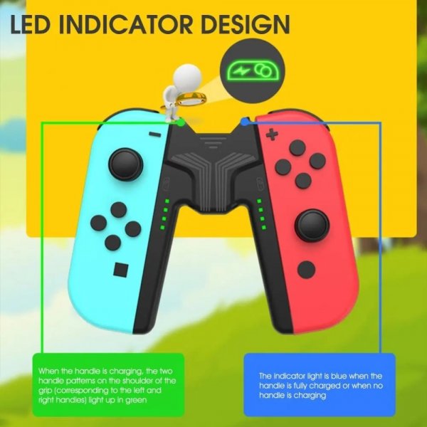 Aolion Nintendo Switch Joy-Con Ladergrep